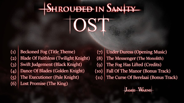 Скриншот из Shrouded in Sanity - Original Soundtrack