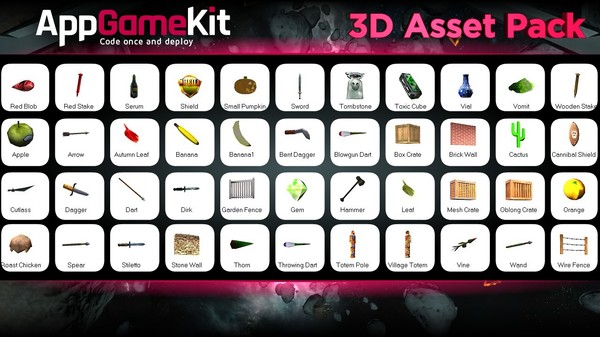Скриншот из AppGameKit Classic - 3D Asset Pack