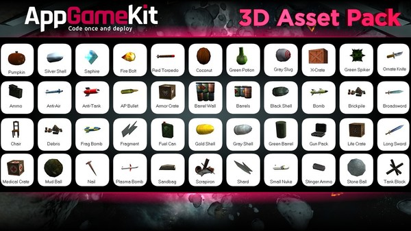 Скриншот из AppGameKit Classic - 3D Asset Pack
