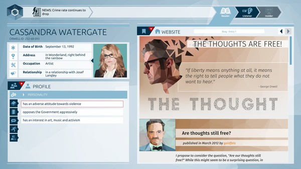 Orwell: Keeping an Eye On Youfor windows and Linux 1