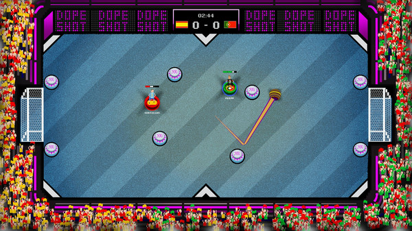 Скриншот из CapRiders: Euro Soccer