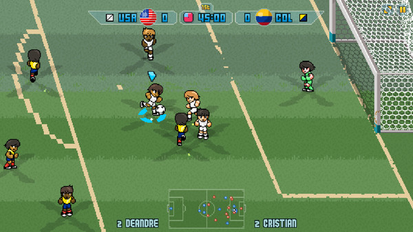 Скриншот из Pixel Cup Soccer 17