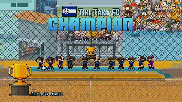 Скриншот из Pixel Cup Soccer 17