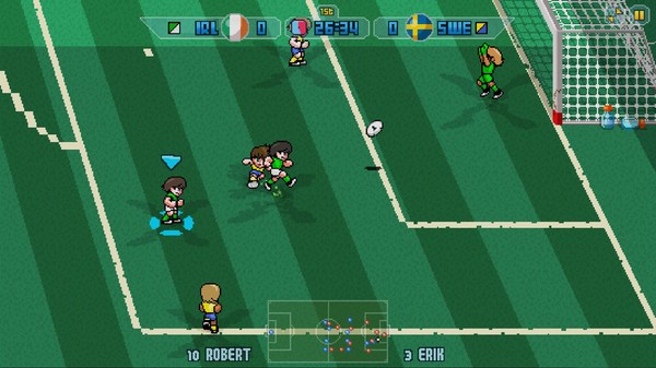 Скриншот из Pixel Cup Soccer 17