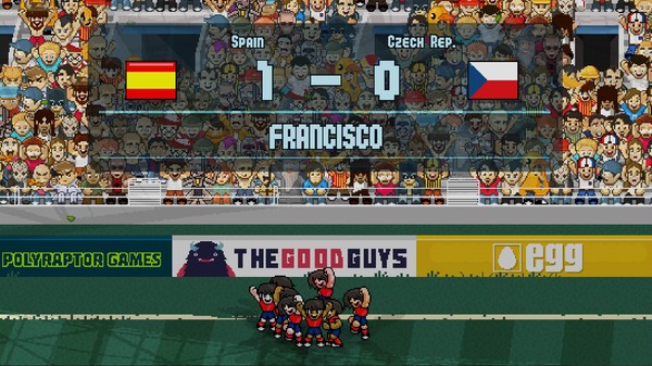 Скриншот из Pixel Cup Soccer 17