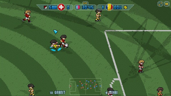 Скриншот из Pixel Cup Soccer 17