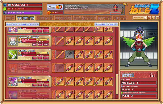 Скриншот из Shonen Idle Z