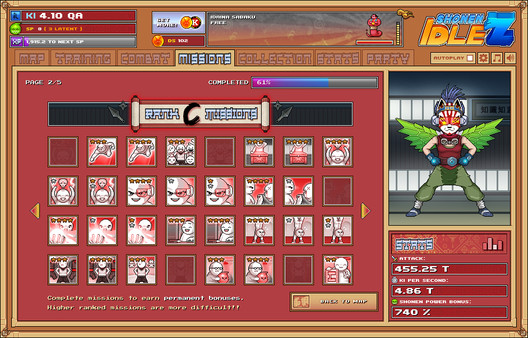 Скриншот из Shonen Idle Z