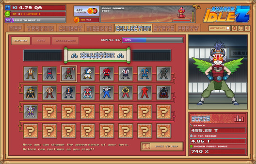 Скриншот из Shonen Idle Z