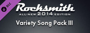 Rocksmith 2014 - Variety Song Pack III