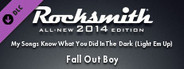 Rocksmith 2014 - Fall Out Boy - My Songs Know What You Did In The Dark (Light Em Up)