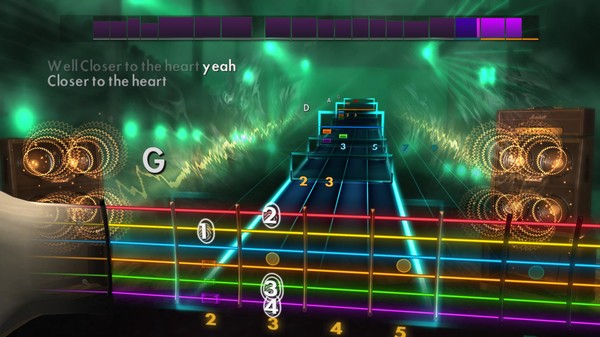 Скриншот из Rocksmith 2014 - Rush - Closer to the Heart