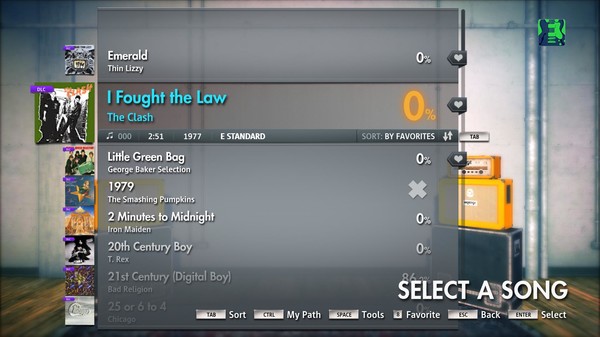 Скриншот из Rocksmith 2014 - The Clash - I Fought the Law