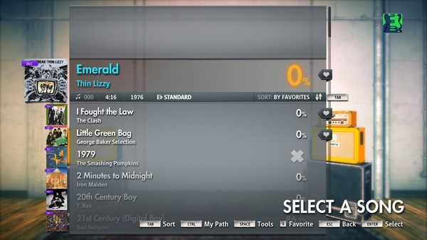 Скриншот из Rocksmith 2014 - Thin Lizzy - Emerald