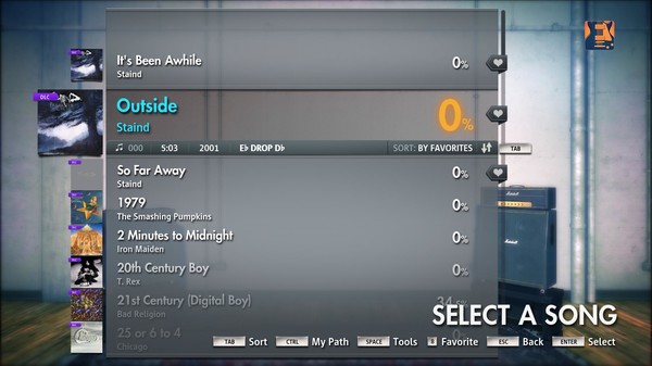 Скриншот из Rocksmith 2014 - Staind - Outside