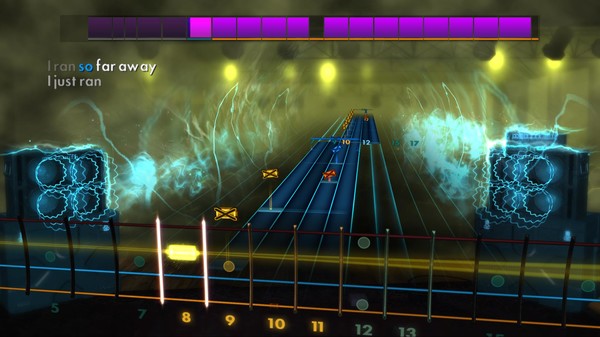 Скриншот из Rocksmith 2014 - A Flock of Seagulls - I Ran (So Far Away)