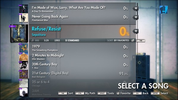 Скриншот из Rocksmith 2014 - Sepultura - Refuse⁄Resist