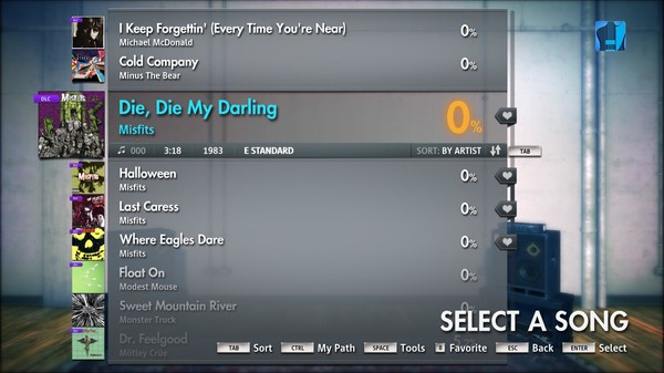 Скриншот из Rocksmith 2014 - Misfits - Die, Die My Darling