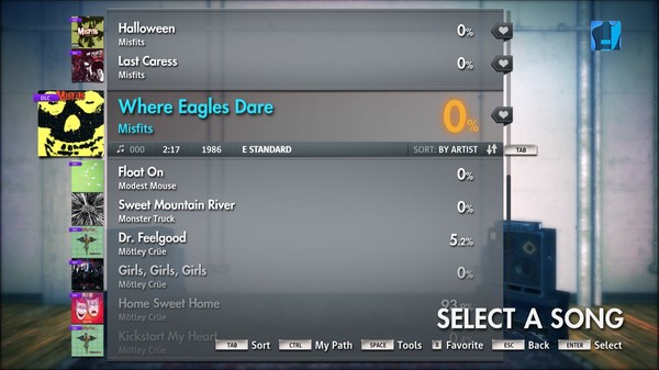 Скриншот из Rocksmith 2014 - Misfits - Where Eagles Dare