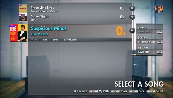 Скриншот из Rocksmith 2014 - Elvis Presley - Suspicious Minds