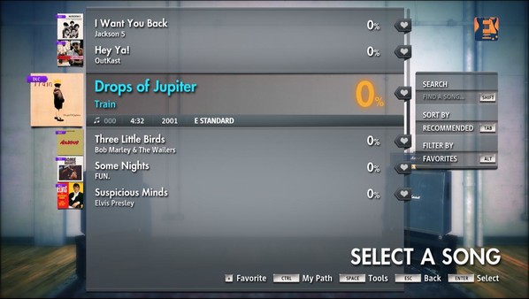 Скриншот из Rocksmith 2014 - Train - Drops of Jupiter