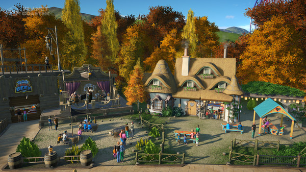 Скриншот из Planet Coaster