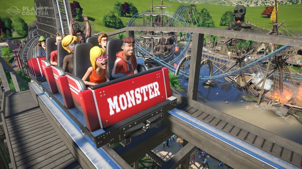 Скриншот из Planet Coaster