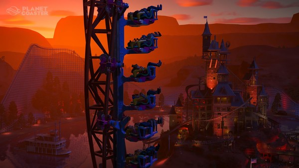 Скриншот из Planet Coaster