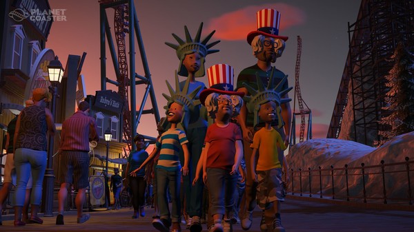 Скриншот из Planet Coaster