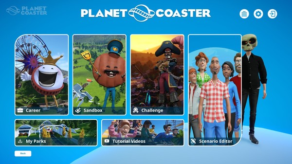 Скриншот из Planet Coaster