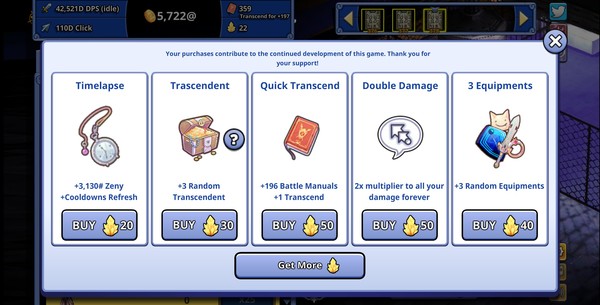 Ragnarok Clicker game for windows Pc 1