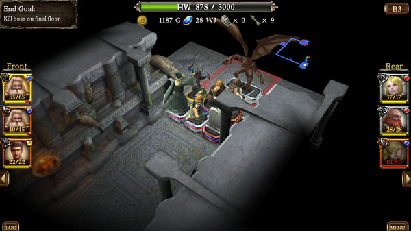 Скриншот из Wizrogue - Labyrinth of Wizardry