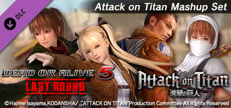 DOA5LR Attack on Titan Mashup Set cover art