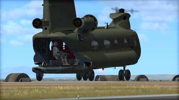 Скриншот из FSX Steam Edition: Boeing-Vertol CH-47D Chinook ™ Add-On