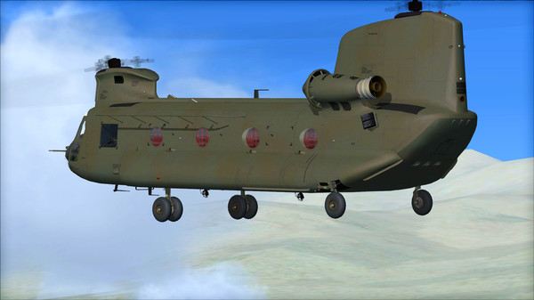 Скриншот из FSX Steam Edition: Boeing-Vertol CH-47D Chinook ™ Add-On