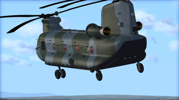 Скриншот из FSX Steam Edition: Boeing-Vertol CH-47D Chinook ™ Add-On