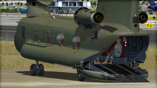 Скриншот из FSX Steam Edition: Boeing-Vertol CH-47D Chinook ™ Add-On