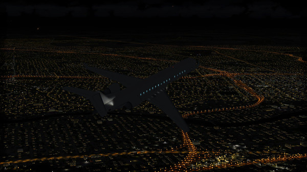 Скриншот из FSX Steam Edition: Night Environment: California Add-On