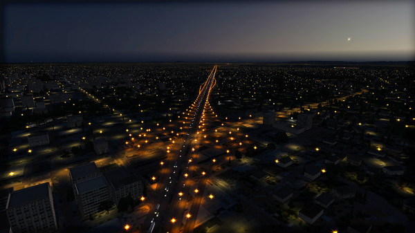 Скриншот из FSX Steam Edition: Night Environment: California Add-On