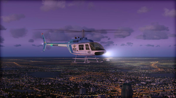 Скриншот из FSX Steam Edition: Night Environment: Florida Add-On