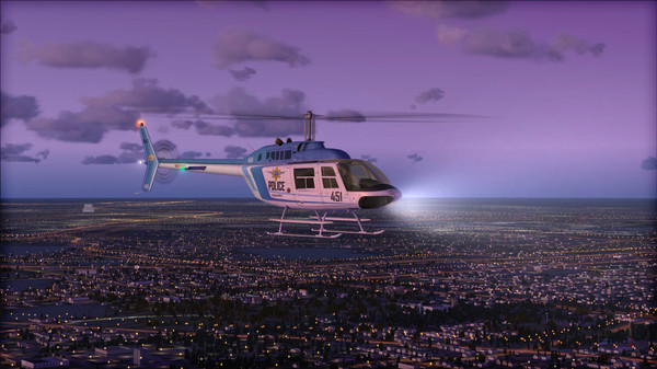 Скриншот из FSX Steam Edition: Night Environment: Florida Add-On