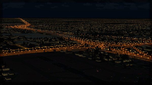 Скриншот из FSX Steam Edition: Night Environment: Florida Add-On