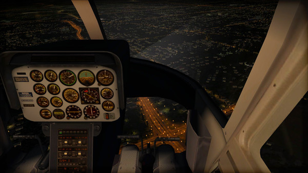 Скриншот из FSX Steam Edition: Night Environment: Florida Add-On