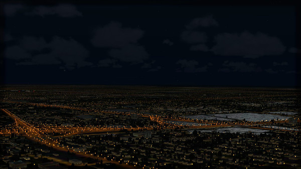 Скриншот из FSX Steam Edition: Night Environment: Florida Add-On