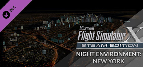 FSX Steam Edition: Night Environment: New York Add-On cover art