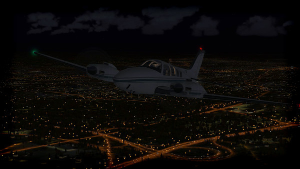 Скриншот из FSX Steam Edition: Night Environment: New York Add-On