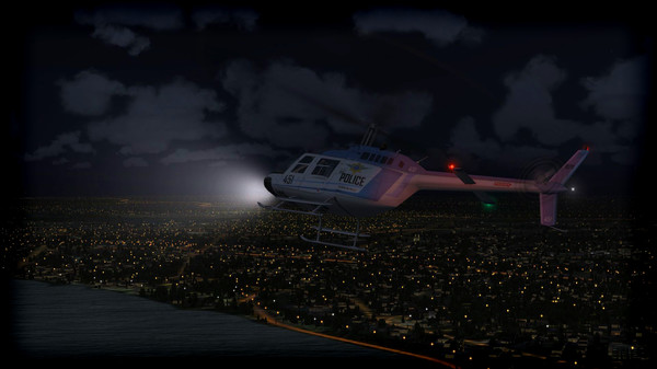 Скриншот из FSX Steam Edition: Night Environment: New York Add-On