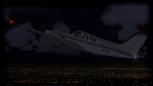 Скриншот из FSX Steam Edition: Night Environment: New York Add-On