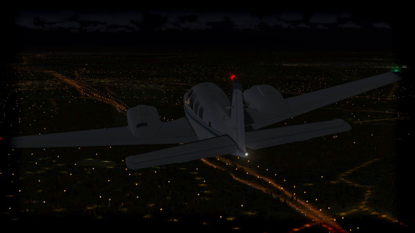 Скриншот из FSX Steam Edition: Night Environment: New York Add-On