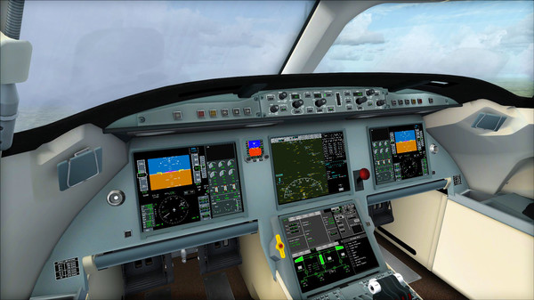 Скриншот из FSX Steam Edition: Falcon 7X Add-On